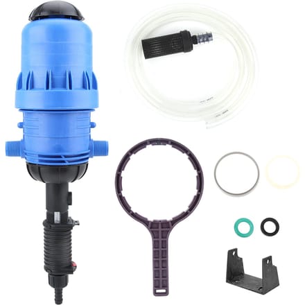 Chemische Meststof Injector Dispenser Proportioneerder Regelbare Doseerinrichting G3/4in (0.4?4procent ) blue