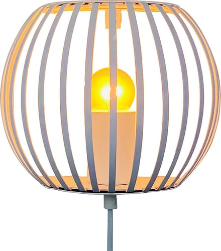 Olucia - LIEVE - Wandlamp - Wit - Vorm: Rond