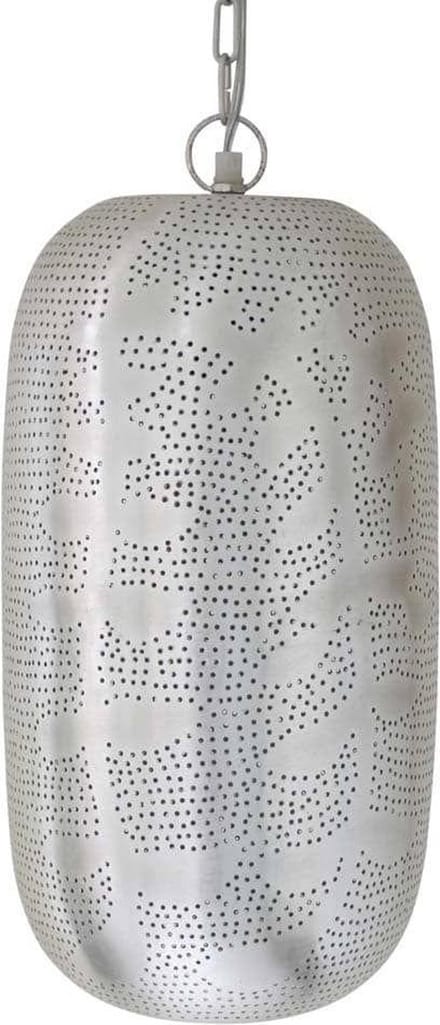 Safaary - Oosterse Hanglamp Zilver Danica Ø 23 x 40cm