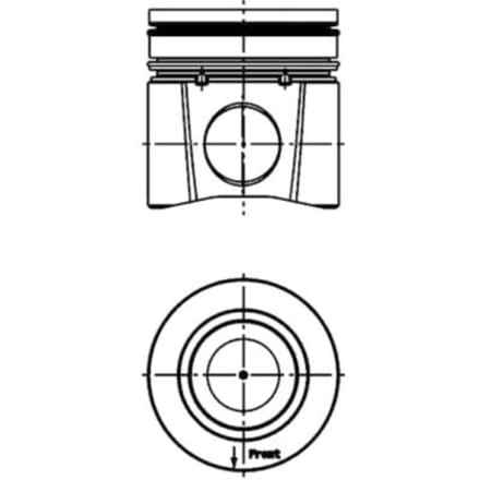 Zuiger KOLBENSCHMIDT 40588610
