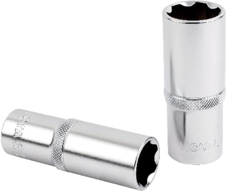 8mm Lange Superlock Dopsleutel 1/2 inch, CrV Staal