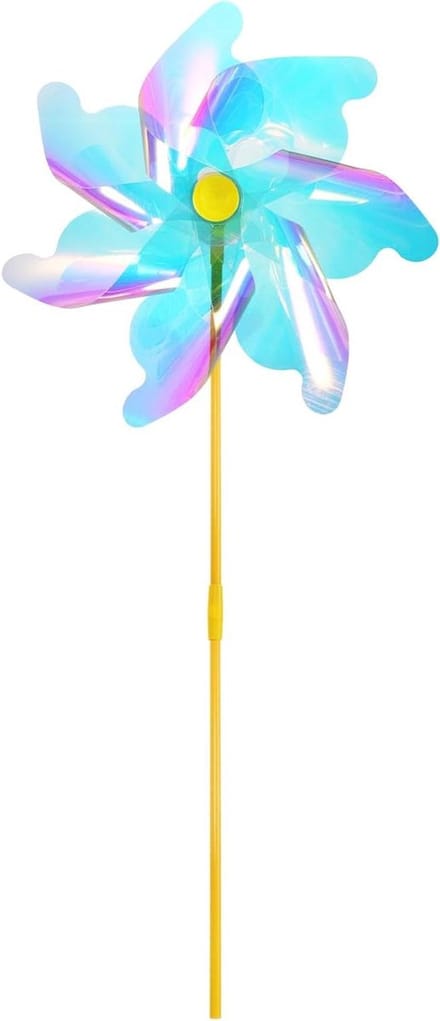 Allecta - Reflecterende Windmolen met 7 Bladeren voor Buitendecoratie - Blauw