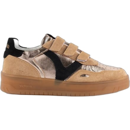 Victoria® Dames Sneakers - Bronze - Leer,Suéde - Maat 39