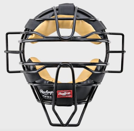Rawlings Honkbal Softbal Catchers- of Scheidsrechtersmasker - Black - Volwassenen