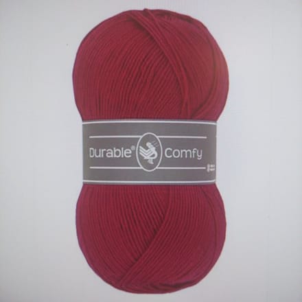Durable Comfy - 222 Bordeaux - Acrylgaren met Verfijnde Microvezel