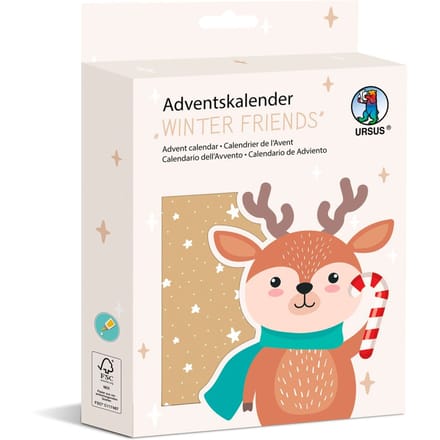 Adventskalender set - Winter friends