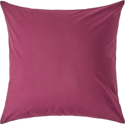 Homescapes Kussensloop 80x80 cm – Bordeaux – 100% Egyptisch Perkal Katoen – 200 TC