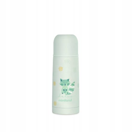 Miniland Dolce Thermos 350ml - Mintgroen, Roestvrij Staal