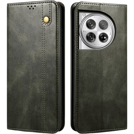 CaseBody OnePlus 12 Retro Bookcase Groen