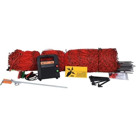 Gallagher Gevogelte Kit inclusief B60 Schrikdraadapparaat - Complete oplossing voor afrastering van gevogelte