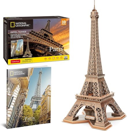 3D-puzzel Eiffeltoren - Bouwset voor Volwassenen en Kinderen - Architectuur Model van Parijs