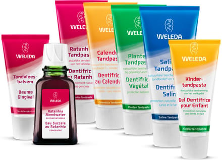 WELEDA - Tandpasta Saline - 4 x 75 ml - Voordeelverpakking