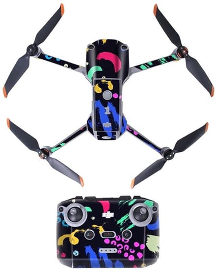 Protective Skin voor DJI AIR 2S - COLORED GRAFFITI