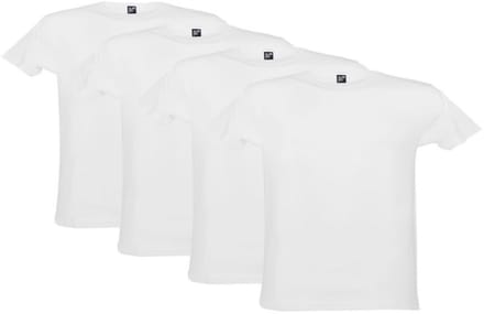 Alan Red 2-pack O-hals shirts derby wit - maat L