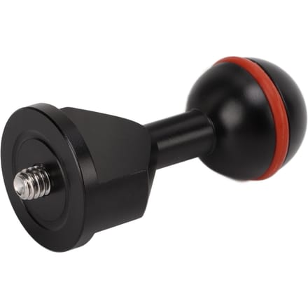 Camera Duikbeugel Kogelkop met 1 4 Schroef Draagbare Camera Duik Kogelkop Adapter black