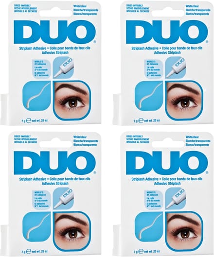 DUO Striplash Adhesive Clear - Kunstwimpers Lijm - Transparant 4-pack