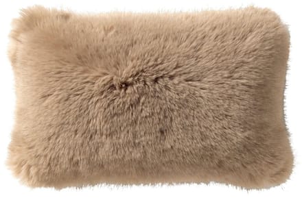 JULIA | sierkussen | 30x50 cm | White Pepper | taupe | Hoii | met luxe binnenkussen