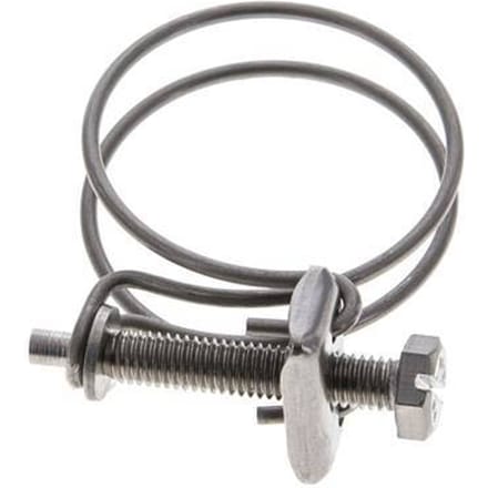 37 - 42 mm Slangklem Rvs 304 [2 Stuks]