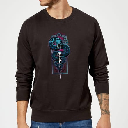Harry Potter Nagini Neon trui - Zwart - M