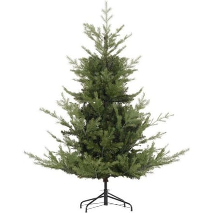 Sapin de Noël artificiel - MUVOE - Nordmann 150 cm - Feuillage dense - 1290 branches - Intérieur vert
