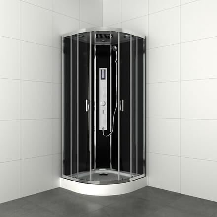 Sanifun complete douchecabine Gipsy 900 x 900 Kitvrij