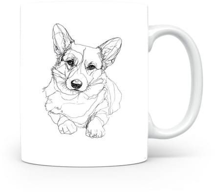 Beker Pembroke Welsh Corgi