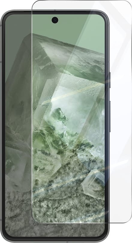 Mayaxess, Screenprotector geschikt voor Google Pixel 8 - 9H Tempered Glass & Anti-Scratch, Transparant