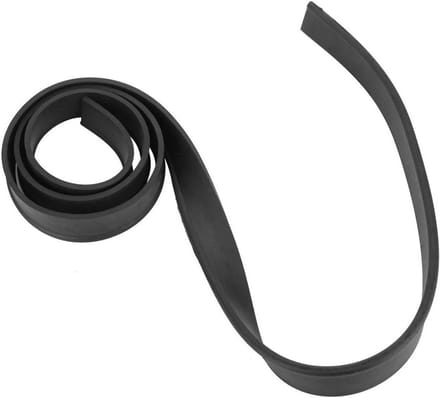 Rakel Vervanging - Rubberen Strip - Glas Reinigen - Verstelbare Lengte - 105 cm - Zwart