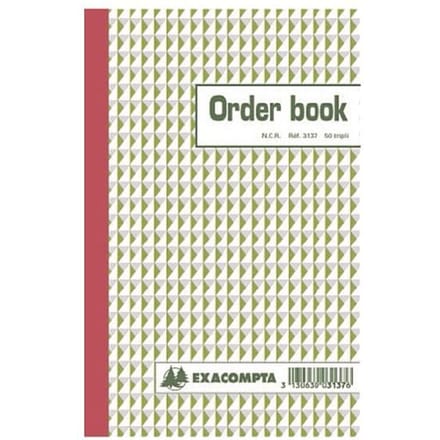 ORDERBOEK 29,7X21 50B TRIPLI