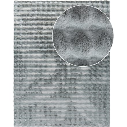 Vachtkleed Arnia grijs  60x100 cm