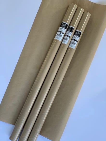 Cadeaupapier - Bruin - 300 x 70 cm - 3 rollen