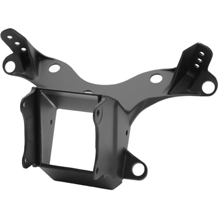 Support de Carénage Avant Supérieur en Alliage d'Aluminium Support Sécurisé pour Carénage de Phare pour YZF R6 2006 à gray