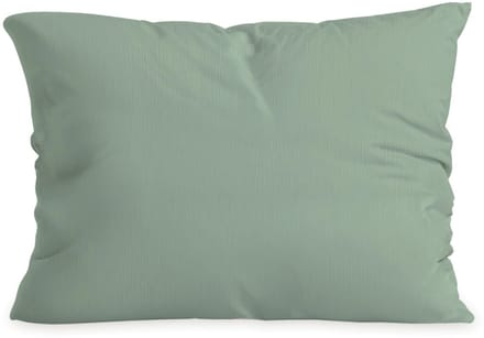 Zelesta Special Mousseline Kussensloop Set Van 2 - Eucalyptusgroen 80x80cm