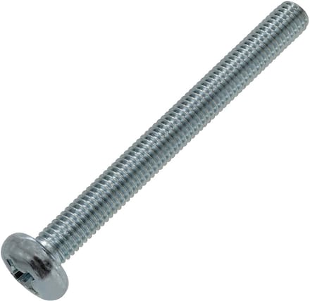 Set van 10 Cilinderkopschroeven M8x80 mm - PH4 Kruiskop - Sterke Verbindingsbouten Koolstofstaal DIN 7985