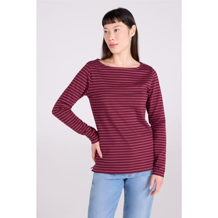 Mountain Warehouse Dames/Dames St Ives Crew Hals Top (Donker paars)