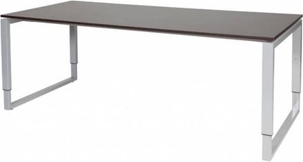 Verstelbaar Bureau - Domino Plus 200x90 logan - alu frame