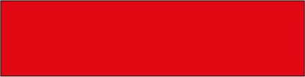 Blanco magneetsticker - rood 200 x 50 mm