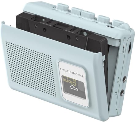 Cassette Speler - Walkman - Blauw