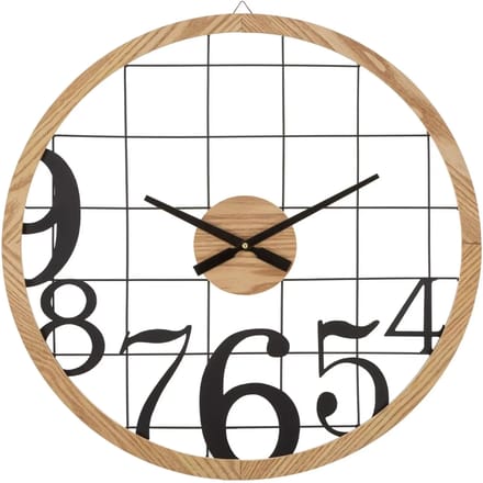 Analoge wandklok Mauro Ferretti Numbers