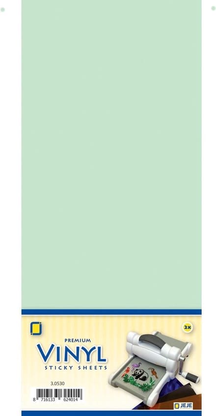 Vinyl Stickervellen - Premium Sticky Sheets - Mintgroen