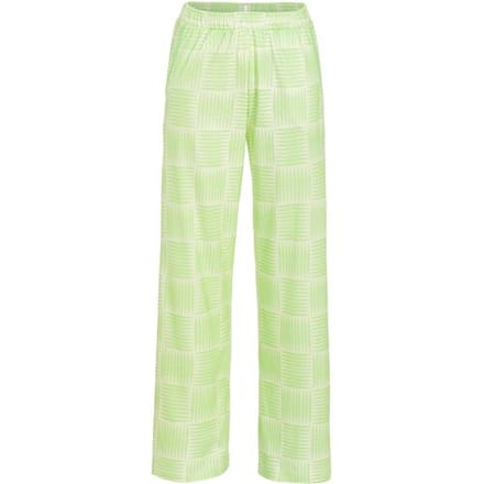 Groene streepjes pyjamabroek Ringella - Groen - Maat - 40