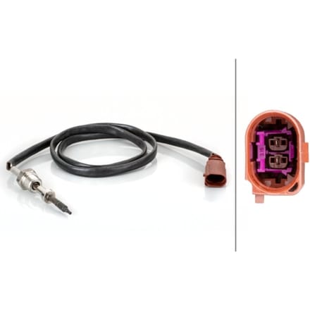 Sensor, uitlaatgastemperatuur HELLA 6PT 014 495-121