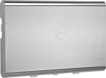 Babyverschoontafel horizontaal RVS