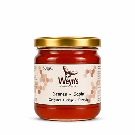 Dennenhoning - 500g - Weyn's - Honing vloeibaar