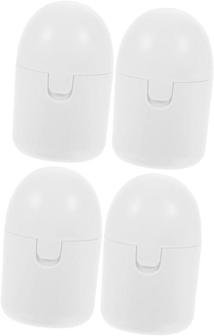 Periode Bekerhouder - Opbergdoos Stoomreiniger - Persoonlijke Hygiëne - Stoom Sterilisatie - 4 Stuks - Wit