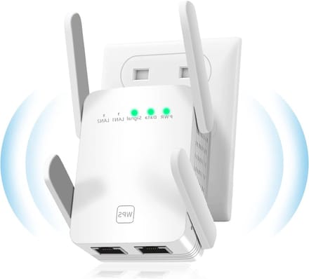 Wifi Versterker - Stopcontact Repeater Draadloos - Extender