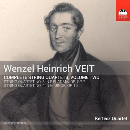 Kertész Quartet - Veit: Complete String Quartets, Volume Two (CD)