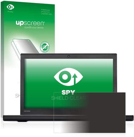 upscreen - privacy screenprotector voor Lenovo ThinkPad X270 - Folie Beschermfolie Blauwlichtfilter