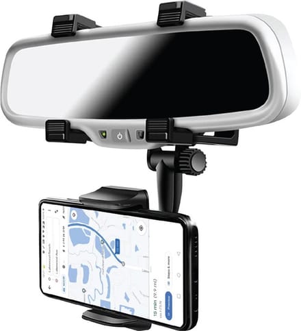 Auto telefoonhouder - Voor achteruitkijkspiegel - Universeel