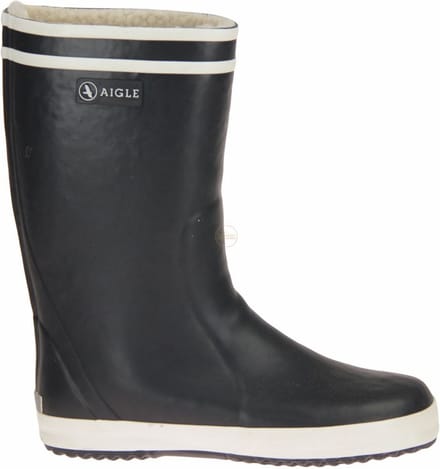 Aigle Blauwe rubberlaarzen Lollypop Fur